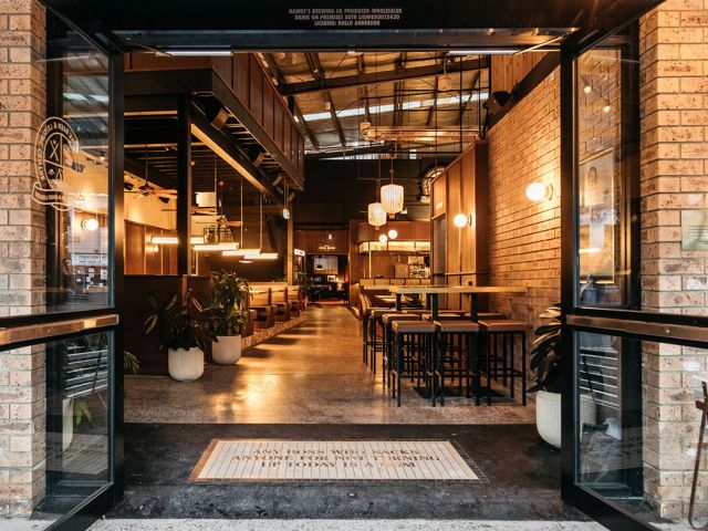 the entrance to Bob Hawke Beer & Leisure Centre