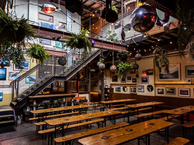 the pub interior of The Marrickville Hotel