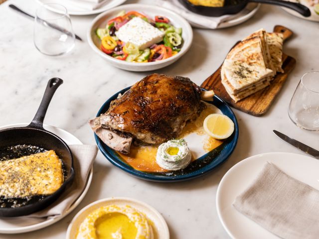Greek cuisine at Alpha, Sydney