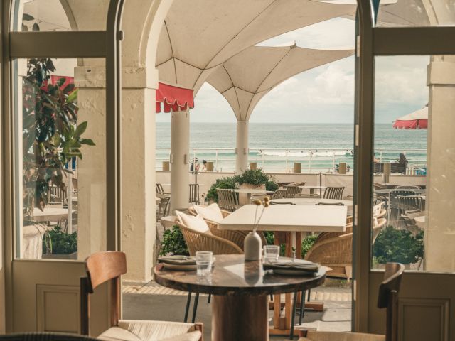 the dining space at Etheus, Bondi Beach