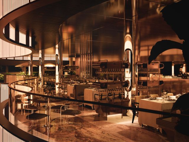 Inside The Grill at The International, Sydney