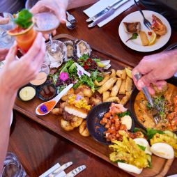 dinner at Salt House, Cairns
