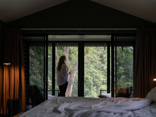 inside the Daintree Ecolodge
