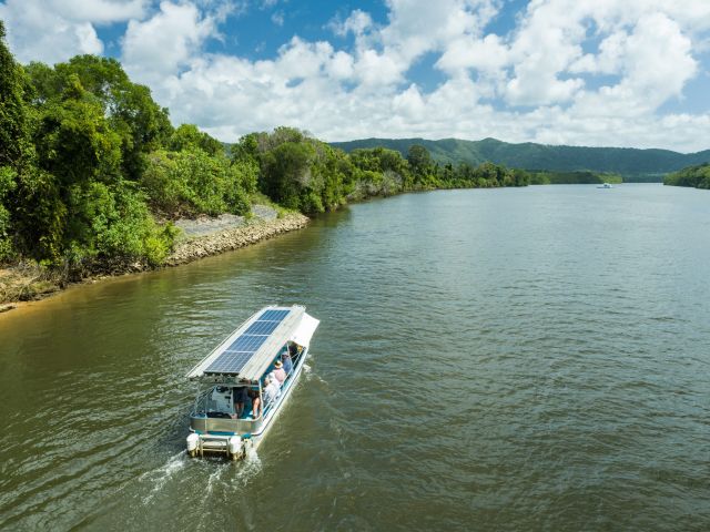 the ECO-certified Daintree River Cruise Centre