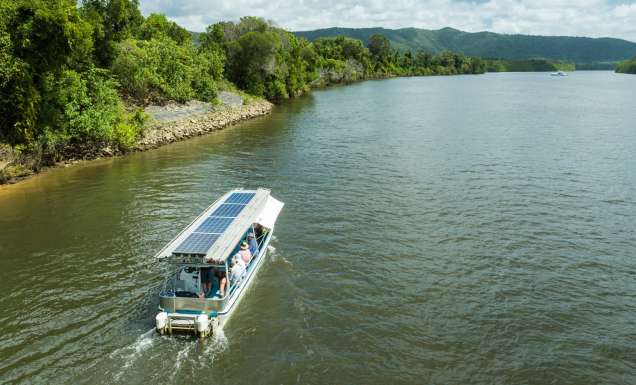 the ECO-certified Daintree River Cruise Centre