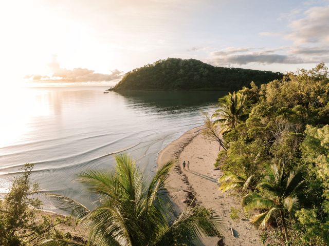 sunrise at Kulki Beach in Cape Tribulation