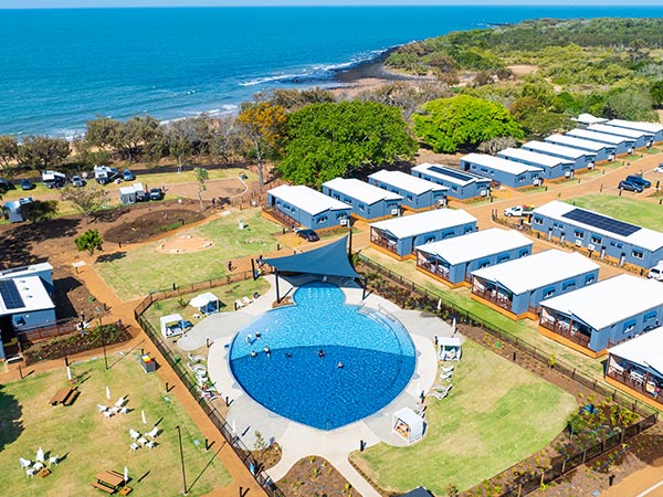 Turtle Sands turtle-shaped pool