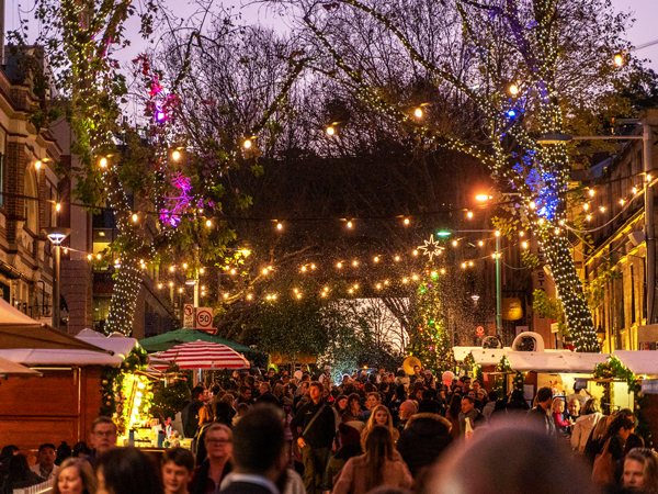 Christmas in July festival in Sydney, NSW