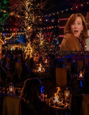Fire Pit Cinema at Christmas in July festival in Sydney, NSW