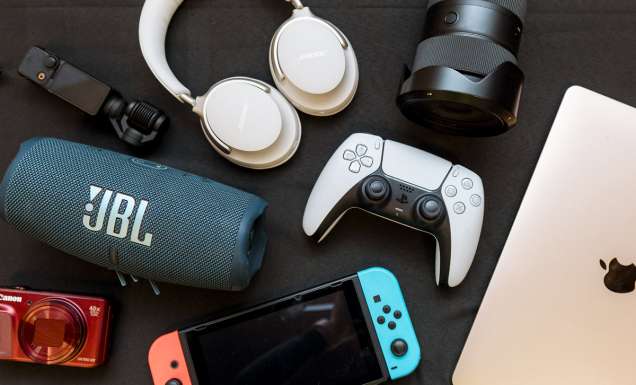 Sydney Airport Lost Property Auction headphones, Nintendo Switch, speakers, cameras, laptops, lenses