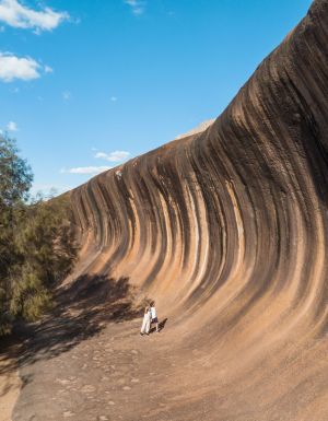 Wave Rock in Western Australia