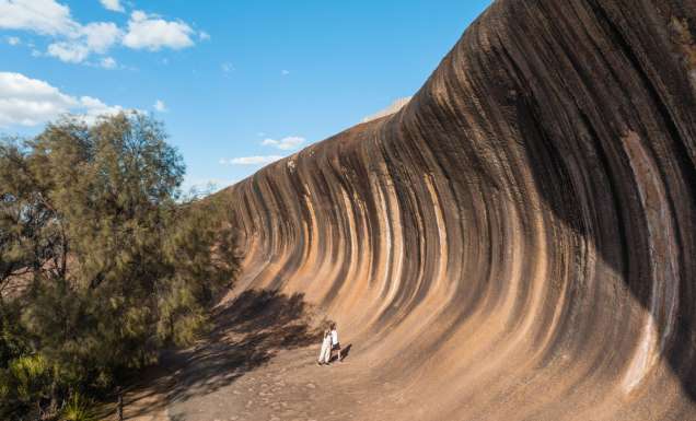 Wave Rock in Western Australia