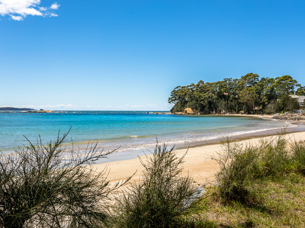 Caseys Beach along the Munjip Trail in Eurobodalla, NSW