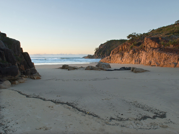 Little Bay picnic area in Arakoon National Park