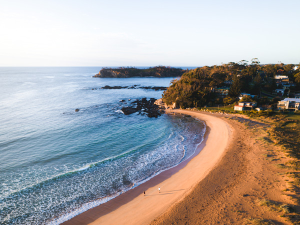 Malua Bay on the Munjip Trail in Eurobodalla, NSW