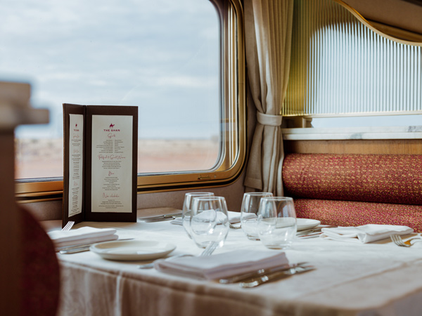 Indian Pacific Rail Gold Premium Dining
