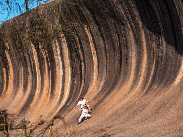 Wave Rock in Western Australia
