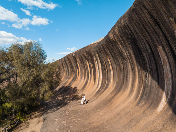Wave Rock in Western Australia