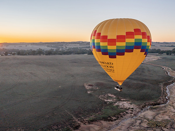 Avon Valley hot-air balloon