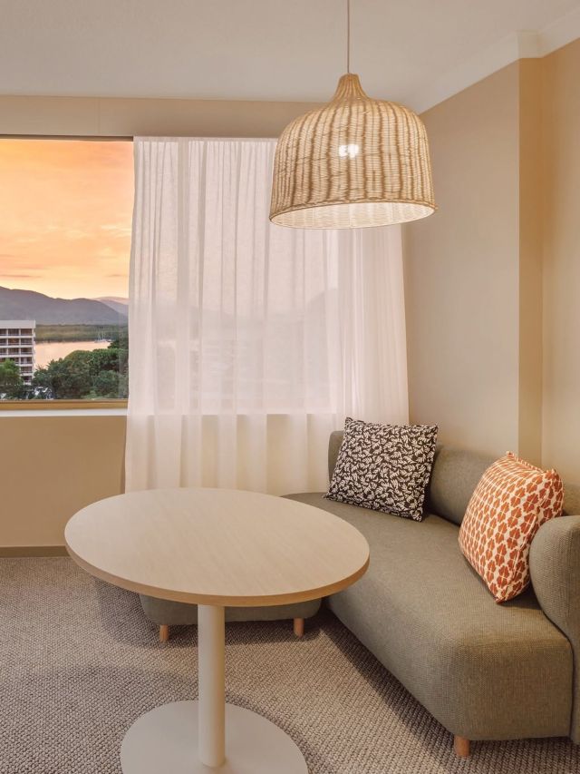 the interior at Pacific Hotel Cairns