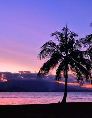 A sunset view in Port Douglas.