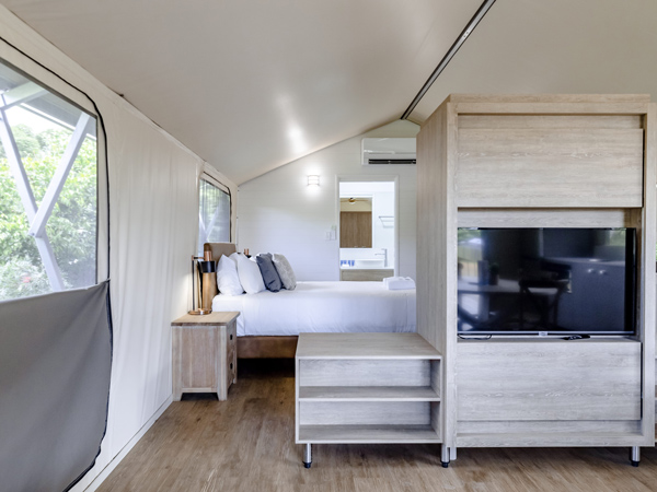 the cabin interior of Discovery Parks –FraserStreet, Hervey Bay