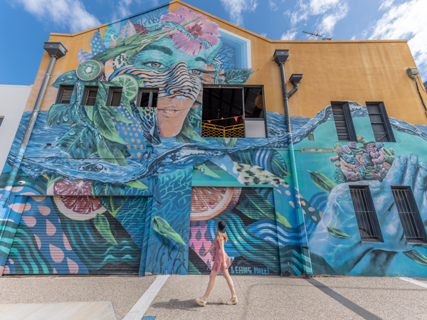 Street art in Townsville, Queensland