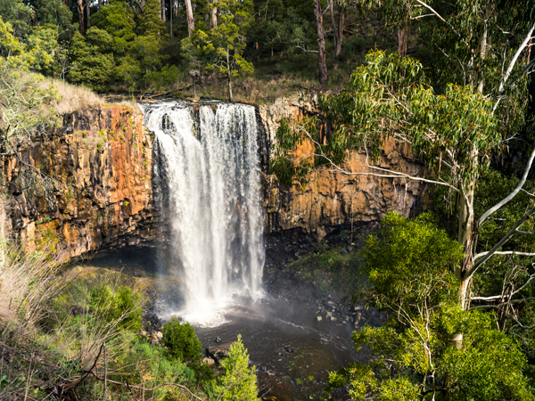 Trentham Falls in Victoria
