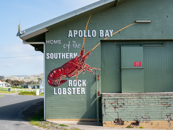 the exterior of Apollo Bay Fishermen’s Co-Op, Great Ocean Road itinerary