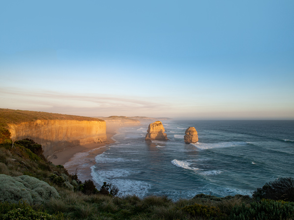 the 12 Apostles at sunset