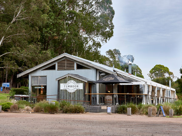 the exterior of Timboon Railway Shed Distillery