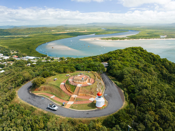 Grassy Hill Lookout in Cooktown