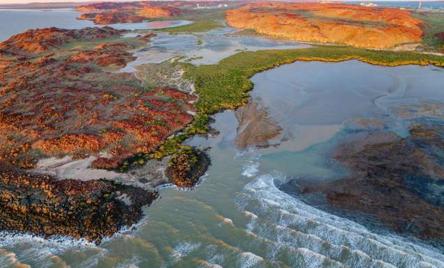 Murujuga Cultural Landscape aerial