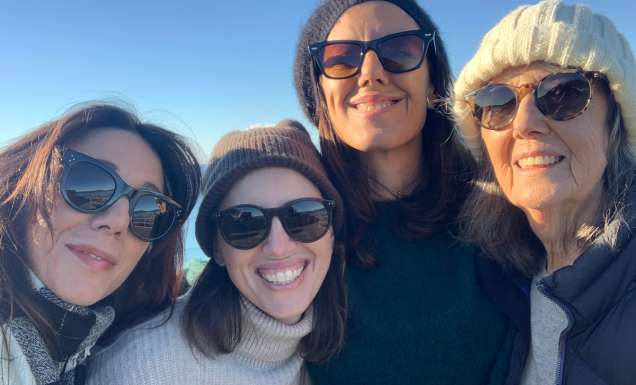 The writer Lara Picone with her sisters and mum on a multi-gen trip