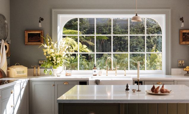 Lumiere Lodge kitchen in Hobart