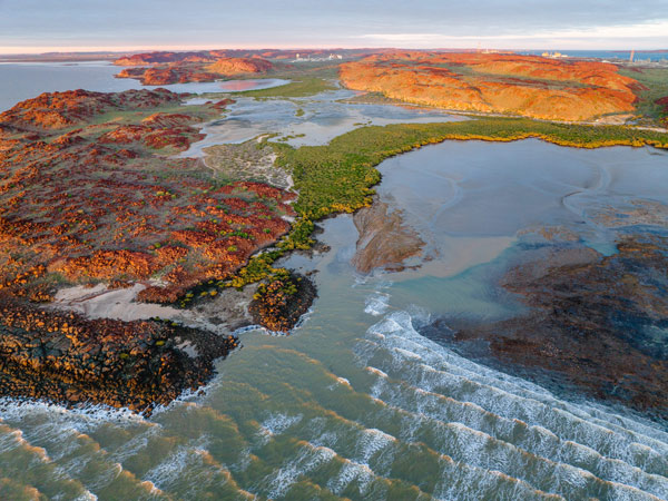 Murujuga Cultural Landscape aerial