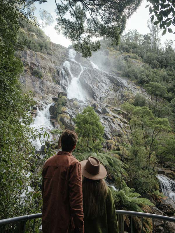 St Columba Falls in Tasmania
