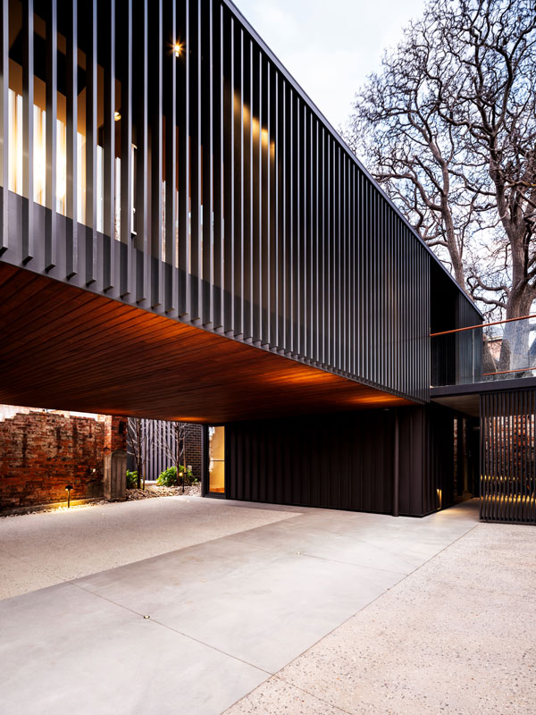 the exterior of The Conservatory Hobart