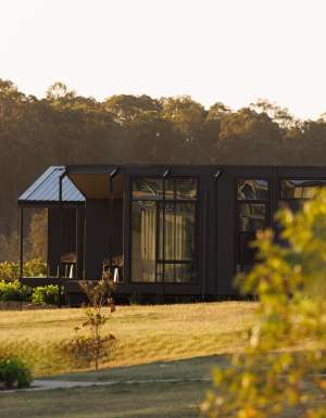 Exterior of The Lane Retreat on Palmers Lane Vineyard