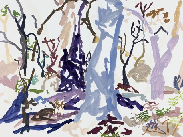 The treetops rustle; it is carried down the escarpment and dissipates in the lower fields, 2026, Bronte Leighton-Dore.