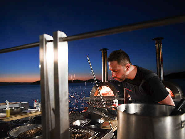 fire-driven cooking technique