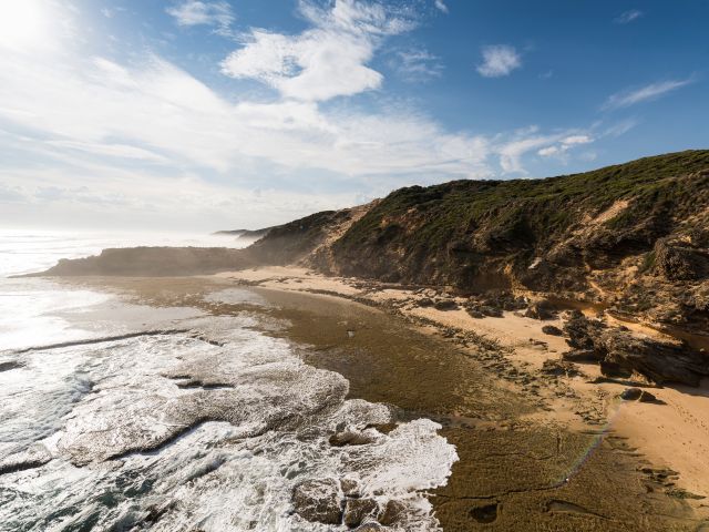 Coastal view of Portsea in Mornington Peninsula