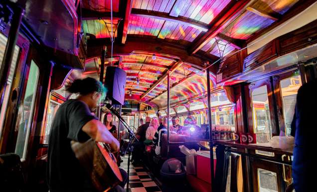 bendigo groove tram interior