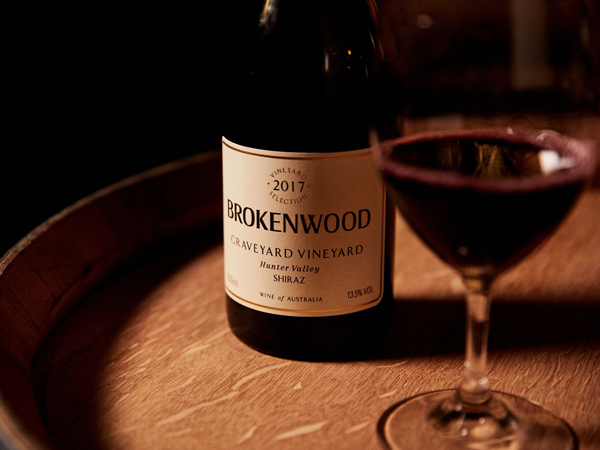 Graveyard Vineyard Shiraz at Brokenwood Wines, Pokolbin