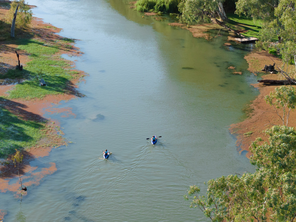Gunbower Creek in Victoria