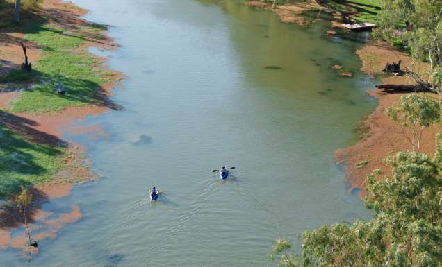 Gunbower Forest in rural Victoria, known as the Kakadu of the South