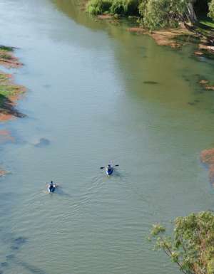 Gunbower Forest in rural Victoria, known as the Kakadu of the South