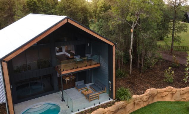 Australia Zoo's Crocodile Cabin exterior view