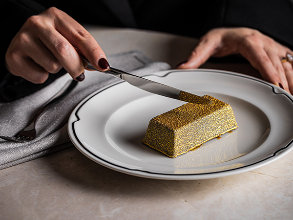 Luke's Golden Chocolate Bar dessert at Luke's Kitchen Sydney