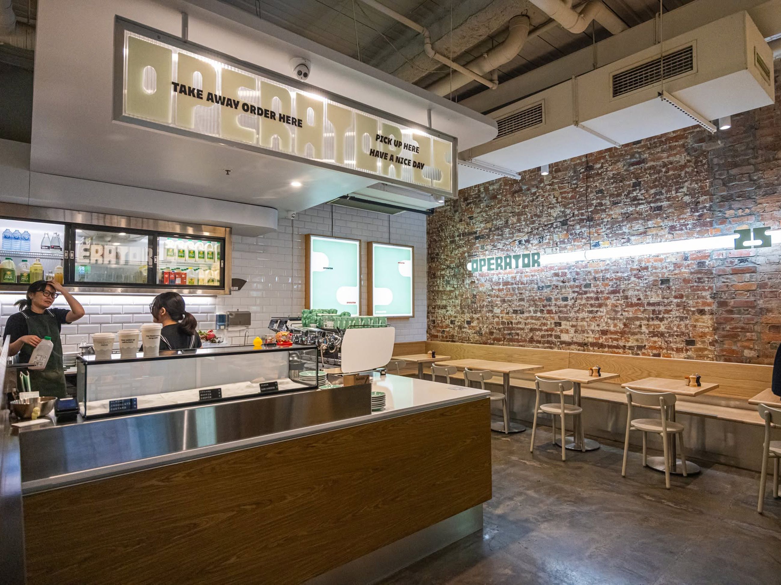 Operator25 cafe interior